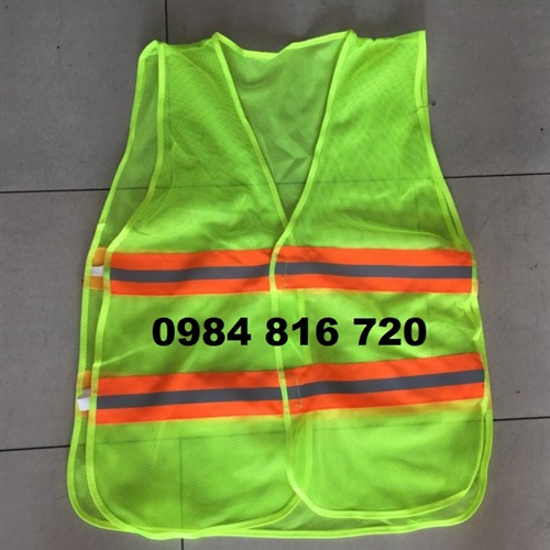 Áo phản quang vải lưới 001